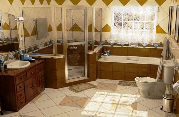 Основные принципы оформления ванной комнаты
