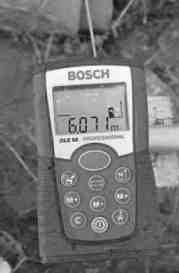 Лазерный дальномер BOSCH DLE 50. Токости работы.